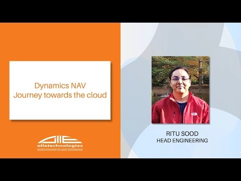 Dynamics NAV - Journey towards the cloud